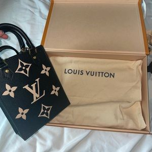 Louis Vuitton Black Monogram Empreinte Leather Cross Body Bag